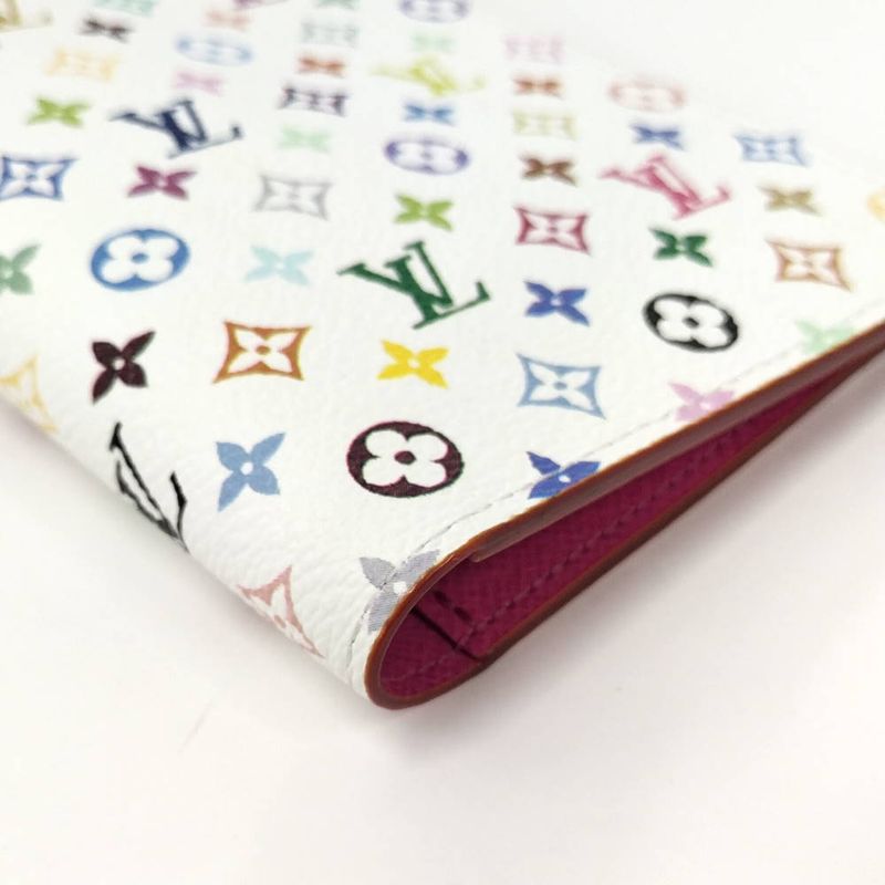 Louis Vuitton Takashi Murakami Collaboration LV Tm Passport Cover Couverture NM