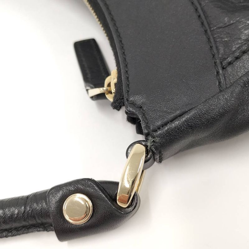 Gucci Abbey Shoulder Bag Leather Black