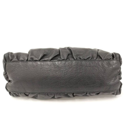 Gucci Abbey Shoulder Bag Leather Black