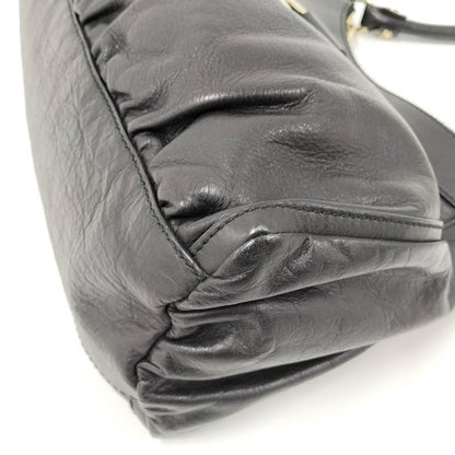 Gucci Abbey Shoulder Bag Leather Black