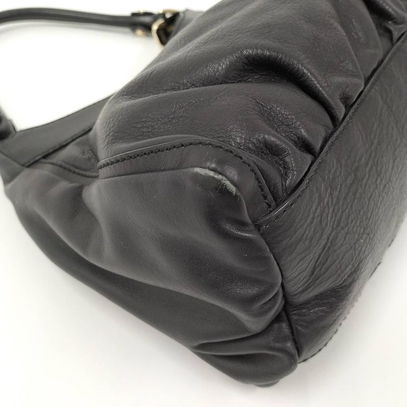 Gucci Abbey Shoulder Bag Leather Black
