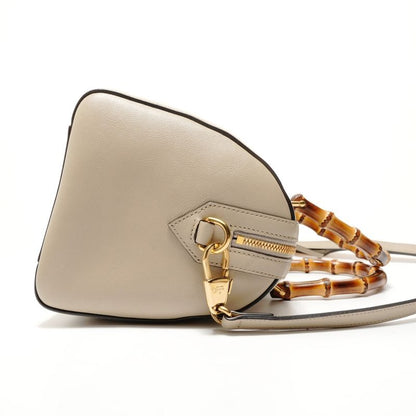 Gucci Handbag GG Diana Bamboo Leather