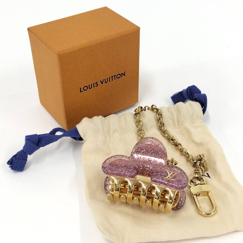 Louis Vuitton Bag Charm LV Hair Clip
