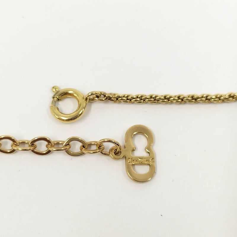 Dior Necklace Plated Gold