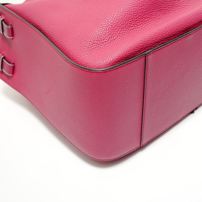 Loewe Handbag Hammock Leather Red
