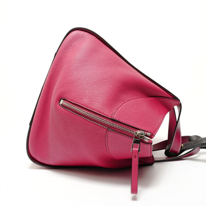 Loewe Handbag Hammock Leather Red