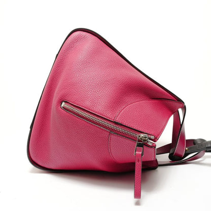 Loewe Handbag Hammock Leather Red