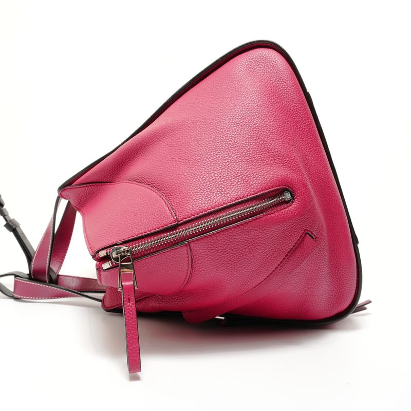 Loewe Handbag Hammock Leather Red