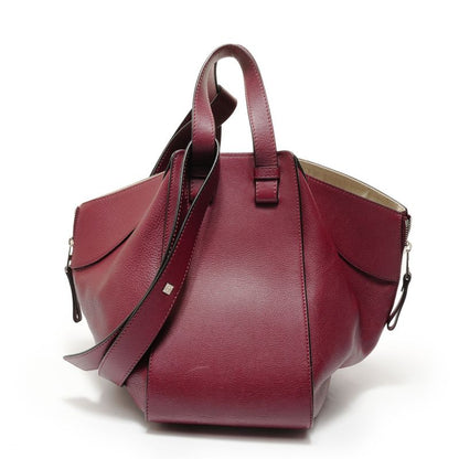 Loewe Handbag Hammock Leather Bordeaux