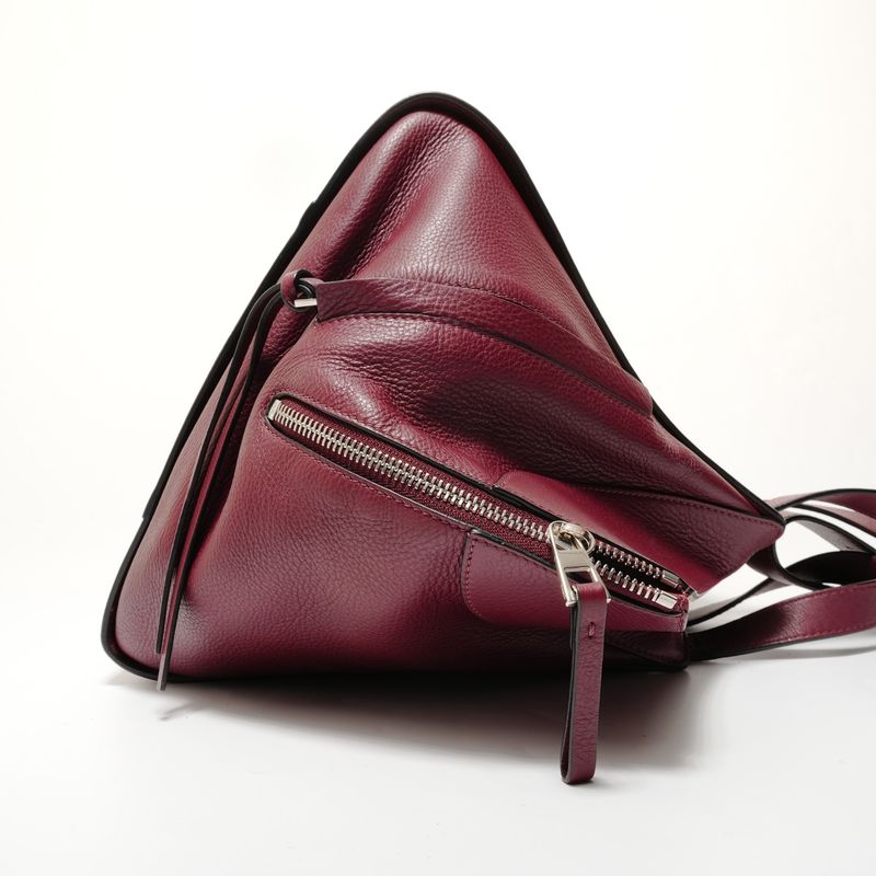 Loewe Handbag Hammock Leather Bordeaux