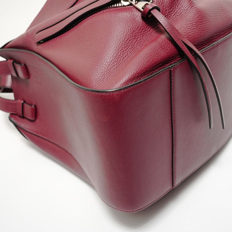 Loewe Handbag Hammock Leather Bordeaux