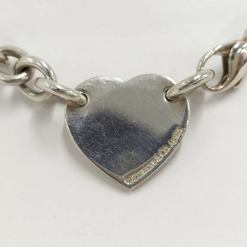 Tiffany & Co Return to Heart Choker Necklace Silver