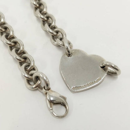 Tiffany & Co Return to Heart Choker Necklace Silver