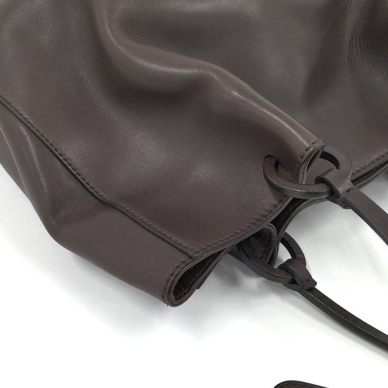 Gucci Tote Dark Brown Leather
