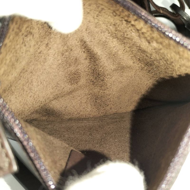 Gucci Tote Dark Brown Leather