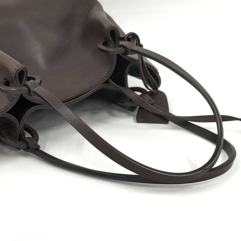 Gucci Tote Dark Brown Leather