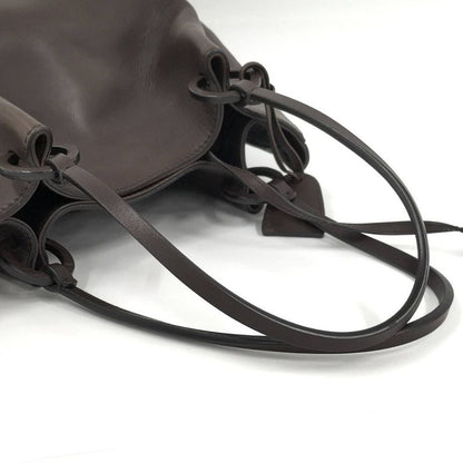 Gucci Tote Dark Brown Leather
