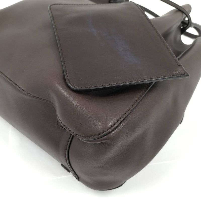 Gucci Tote Dark Brown Leather