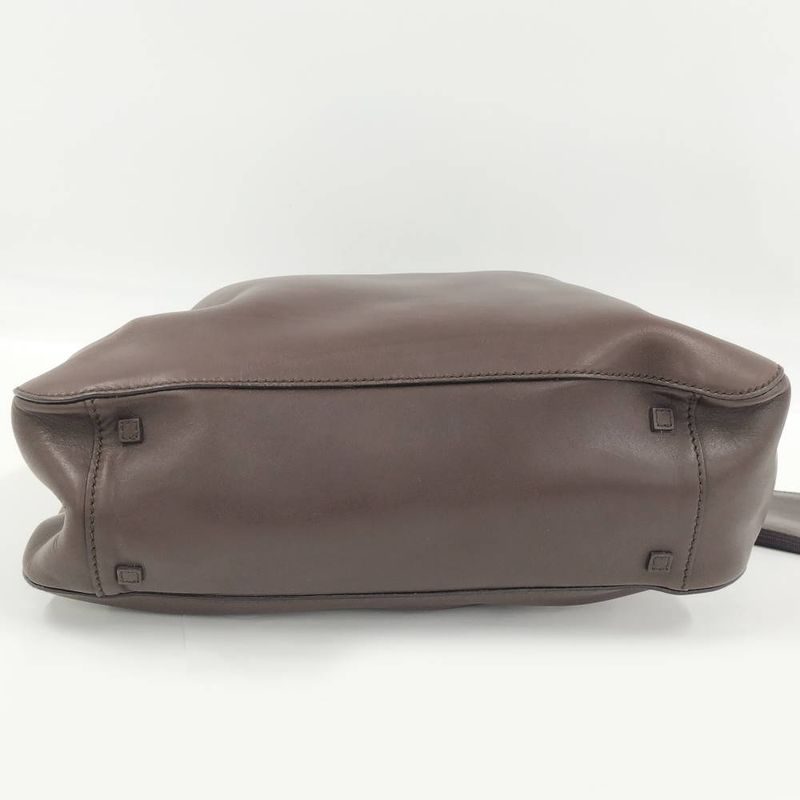 Gucci Tote Dark Brown Leather