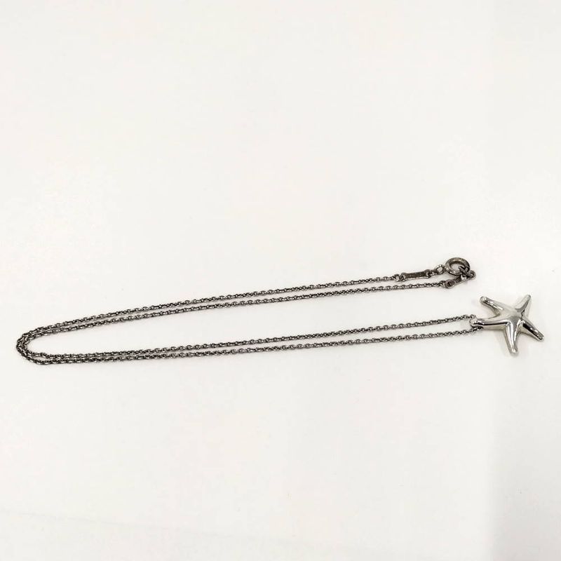 Tiffany & Co Necklace Star Fish Silver