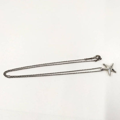 Tiffany & Co Necklace Star Fish Silver