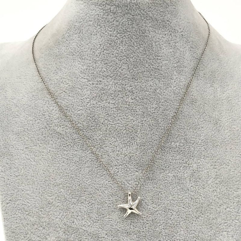 Tiffany & Co Necklace Star Fish Silver