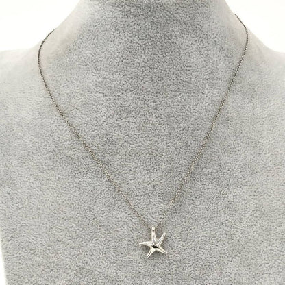 Tiffany & Co Necklace Star Fish Silver
