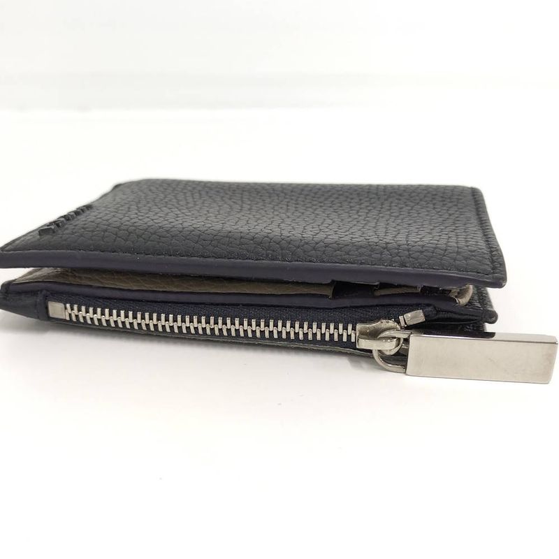 Gucci Compact Wallet Leather Navy
