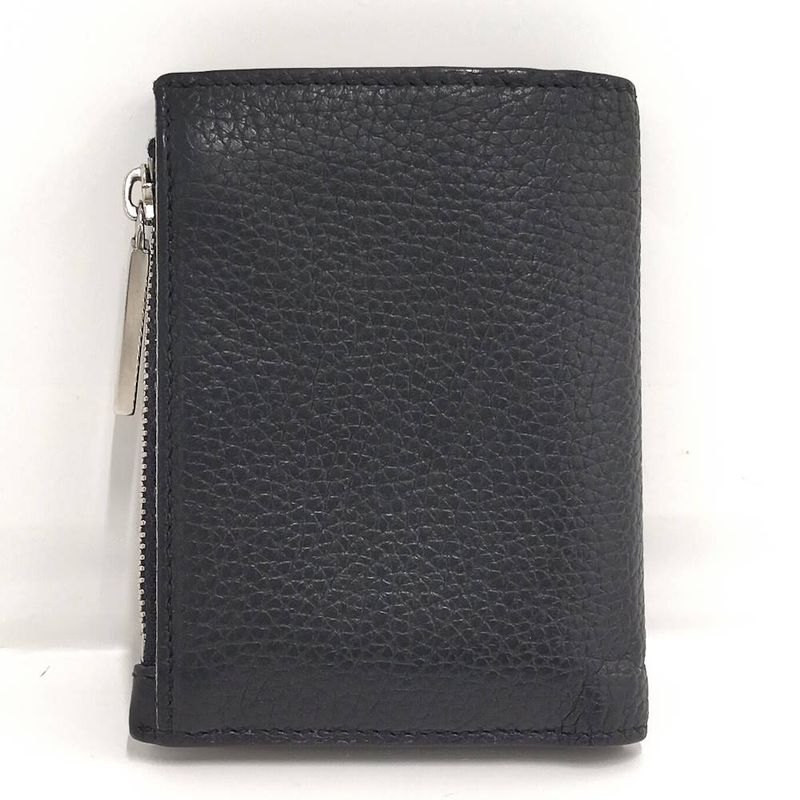 Gucci Compact Wallet Leather Navy