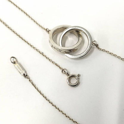 Tiffany & Co Interlocking Circle Necklace Silver
