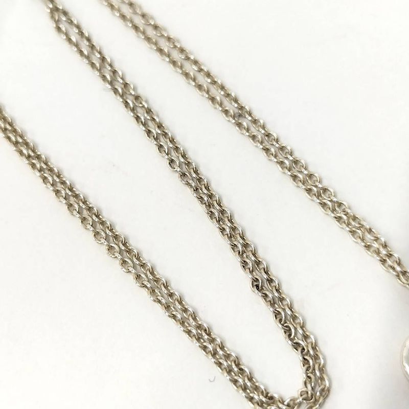 Tiffany & Co Interlocking Circle Necklace Silver