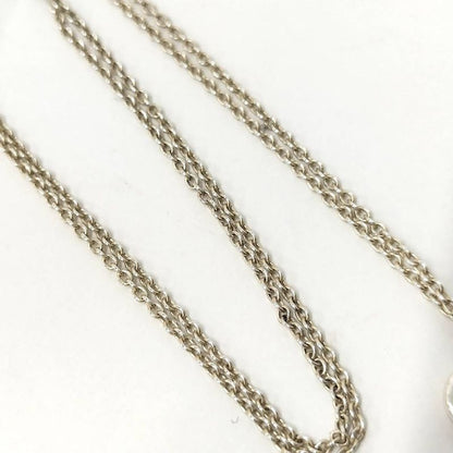 Tiffany & Co Interlocking Circle Necklace Silver
