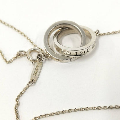 Tiffany & Co Interlocking Circle Necklace Silver