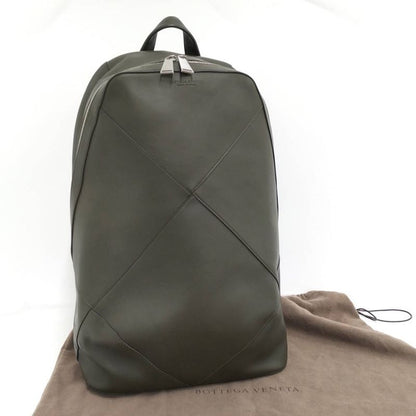 Bottega Veneta Backpack Large Butterfly Calfskin Leather Olive Khaki