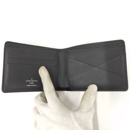 Louis Vuitton Portefeuille Multiple Bifold Wallet Monogram Eclipse