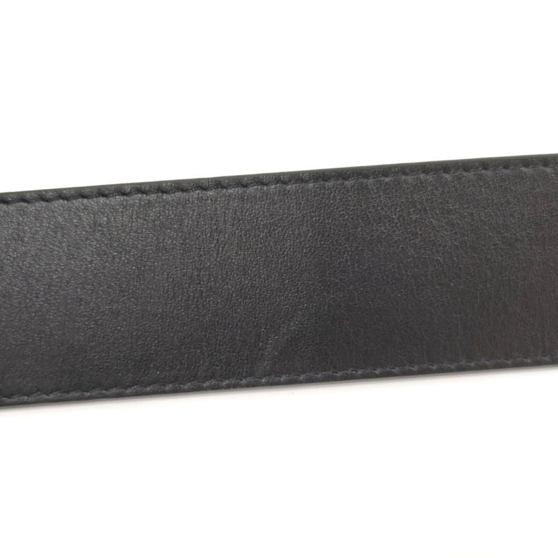 Louis Vuitton Optic Belt Leather Black