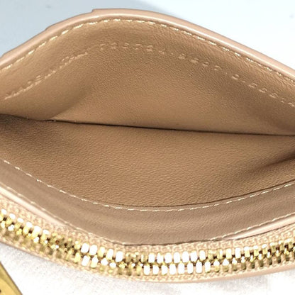 Balenciaga Envelope Card Case Coin Leather Beige