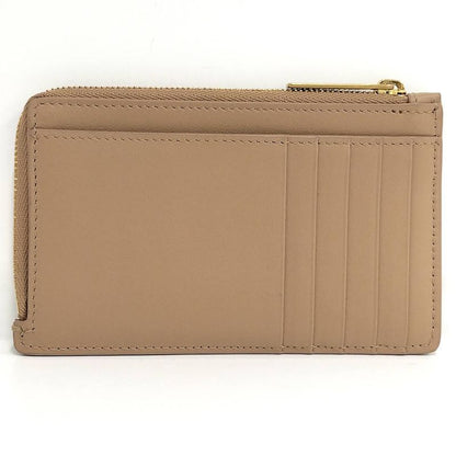 Balenciaga Envelope Card Case Coin Leather Beige
