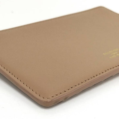 Balenciaga Envelope Card Case Coin Leather Beige