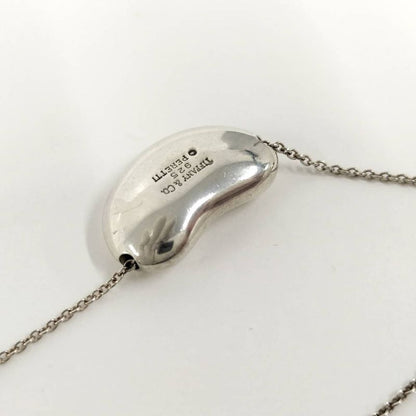 Tiffany & Co Necklace Bean Silver