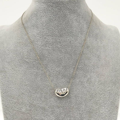 Tiffany & Co Necklace Bean Silver