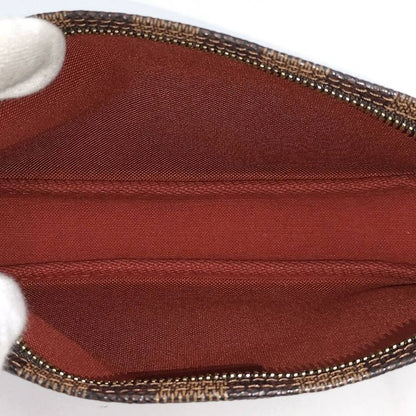 Louis Vuitton Navona Pouch Handbag Damier Ebene