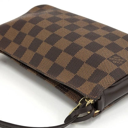 Louis Vuitton Navona Pouch Handbag Damier Ebene