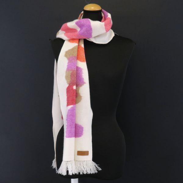 Hermes Shawl Scarf Scarves Ivory