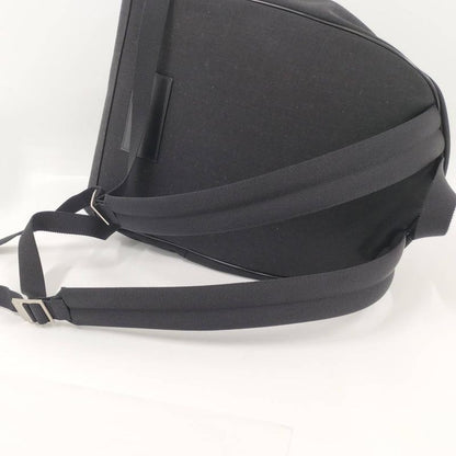 Saint Laurent Yves Backpack Canvas Black