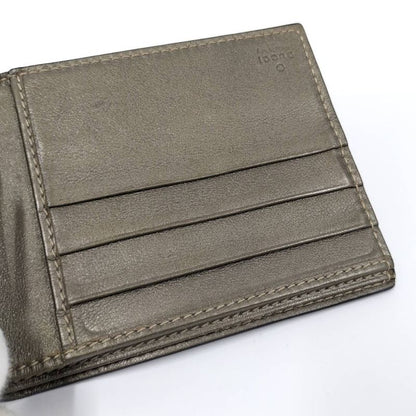 Gucci Bifold Wallet Leather Khaki