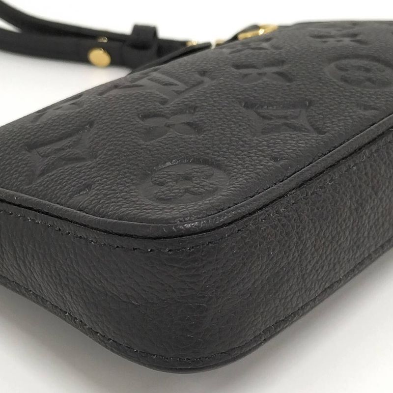 Louis Vuitton Pouch Shoulder Bag Monogram Empreinte Noir Black