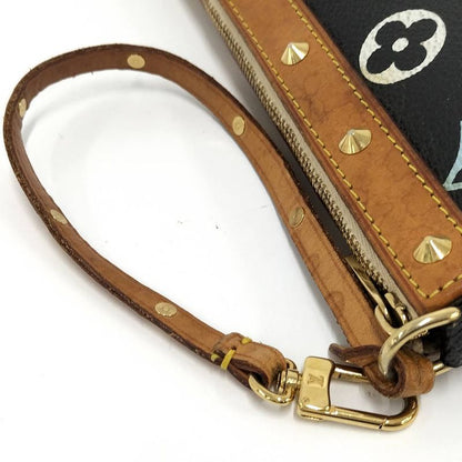 Louis Vuitton Pochette Pouch Monogram Multicolor Noir Black