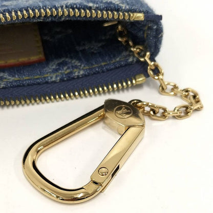 Louis Vuitton LV Tmpochette Cles Coin Case Takashi Murakami Monogram Denim
