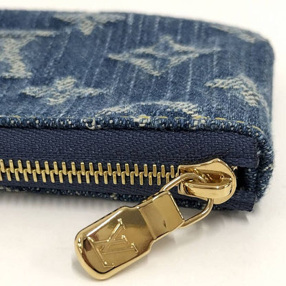 Louis Vuitton LV Tmpochette Cles Coin Case Takashi Murakami Monogram Denim